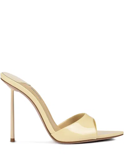 Le Silla Bella Heeled Sandals In Yellow