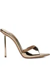 Le Silla Bella Metallic Open-toe Sandals