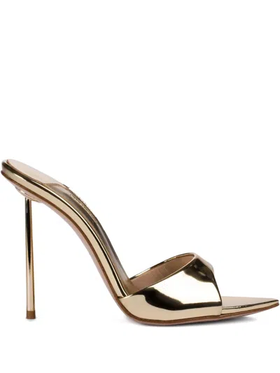 Le Silla Bella Metallic Open-toe Sandals