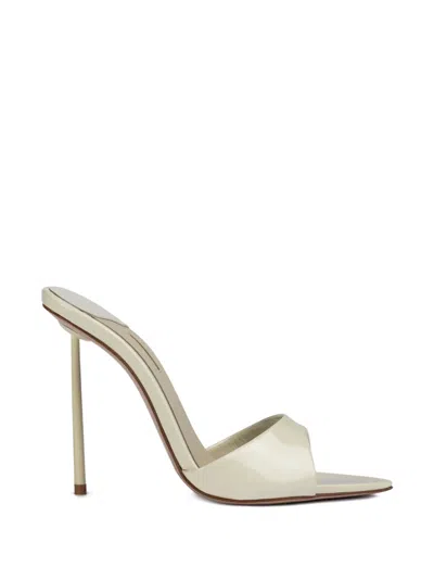 Le Silla Bella Mules In Neutral
