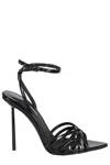 Le Silla Bella Open-toe Stiletto Sandals With Crisscross Straps