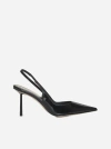 Le Silla Bella 80mm Patent-leather Pumps In Black