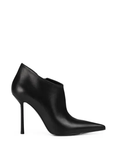 Le Silla Bella Pointed-toe Ankle Boots In Black