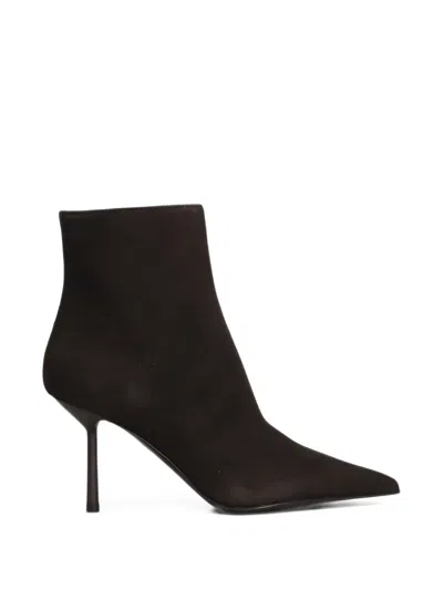 Le Silla Bella Pointed-toe Ankle Boots In Brown