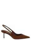 Le Silla 'bella' Slingback In Brown