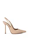 Le Silla Bella Slingback Pumps In Neutral