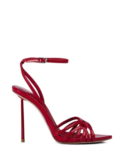 Le Silla Bella Strappy Sandals In Red