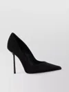 Le Silla Bella Suede Pointed Toe Pumps