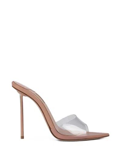 Le Silla Bella Transparent-strap Sandals In Multi
