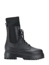 Le Silla Ranger Leather Ankle Boots In Black