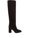 Le Silla Block-heel Suede Knee-high Boots