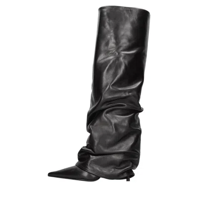 Le Silla Boots Black In Nero Scuri