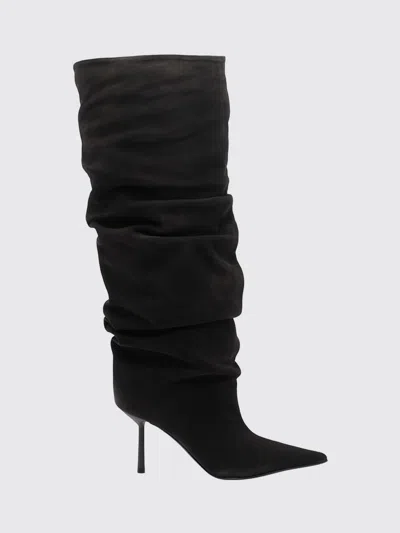 Le Silla Sacher Bella Pump Boots In Black