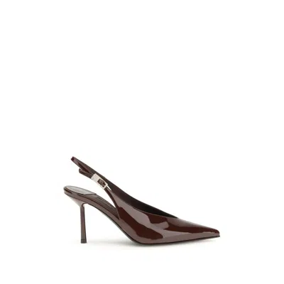 LE SILLA LE SILLA BROWN CALF LEATHER BOS TAURUS HIGH HEEL WOMEN'S PUMPS