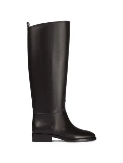 Le Silla Charlotte Knee-high Boots In Animal Print