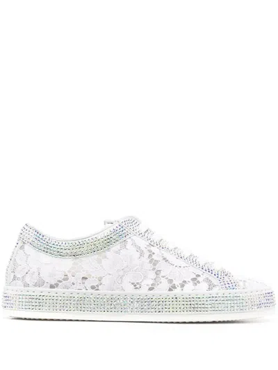 Le Silla Claire Low-top Sneakers In White