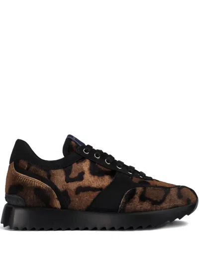 Le Silla Claire Sneakers In Brown