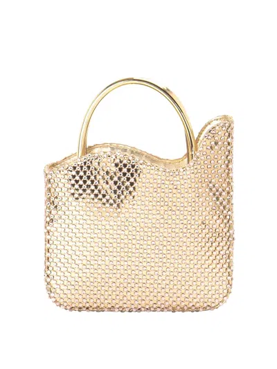 Le Silla Clutch In Gold