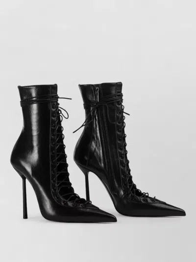 LE SILLA COLETTE NEMESI ANKLE BOOTS CUT OUT