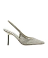 Le Silla Gilda Slingback-mules In Nude
