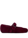Le Silla Danielle Ballet Flat In Brown