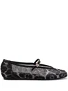 Le Silla Danielle Ballet Flats In Black