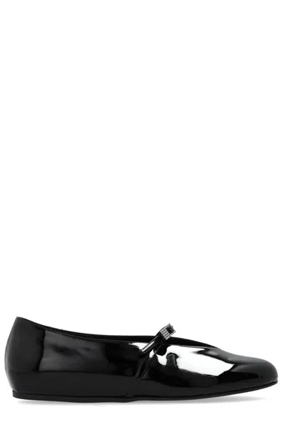 Le Silla Danielle Ballerina Shoes In Black