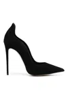 Le Silla Ivy 120mm Suede Pumps In Negro