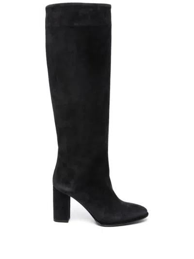 Le Silla Elsa 90mm Knee Boots In Black