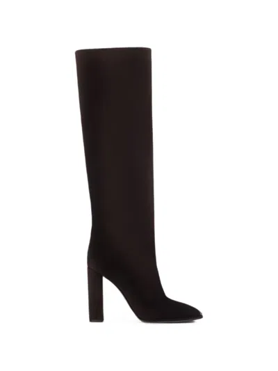 Le Silla Elsa Suede Boots In Brown