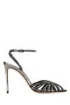 Le Silla Embellished Leather Embrace Sandals