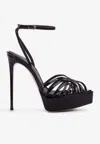 Le Silla Embrace Platform Sandals In Black