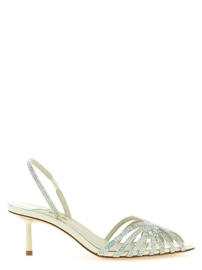 Le Silla Embrace Divina Heels In White