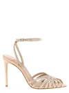 Le Silla Divina Ankle Strap Sandals Pointed Toe In Neutral