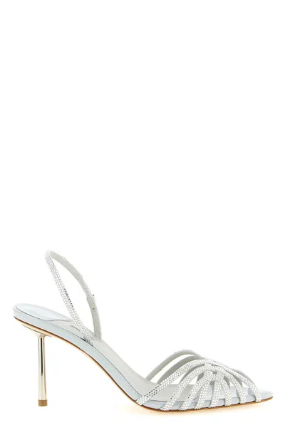 Le Silla 'embrace' Sandals In Silver