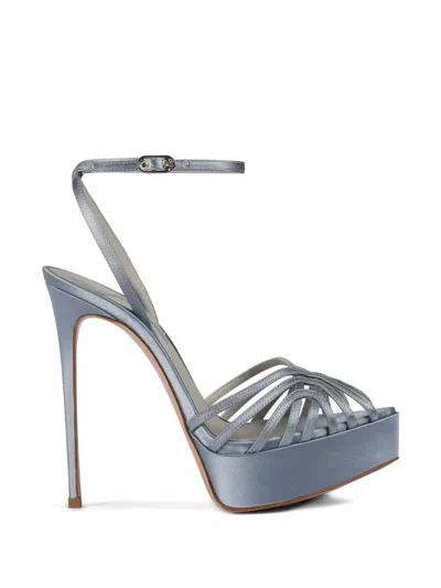 Le Silla Embrace Strappy Sandal In Silver
