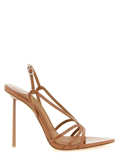 Le Silla 'eugenie' Sandals In Brown