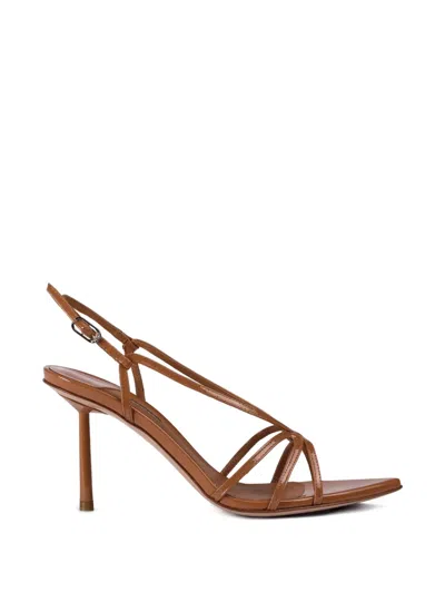 Le Silla Eugenie Sandals In Brown