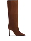 Le Silla 100mm Eva Boots In 褐色