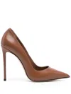 Le Silla Eva 115mm Pointed-toe Pumps In Brown