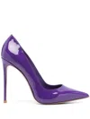Le Silla Eva 105mm Pointed-toe Pumps In Purple