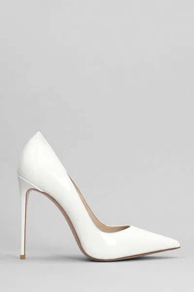 Le Silla Eva Pointed-toe Pumps In White