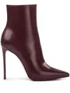 Le Silla Eva 120mm Suede Ankle Boots In Red