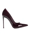 Le Silla Eva 120mm Patent-leather Pumps In Black