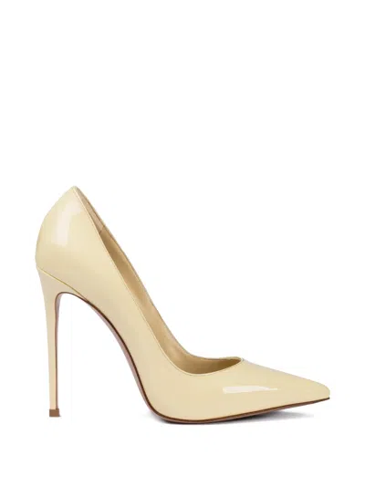 Le Silla Eva Leather Pumps In Neutral