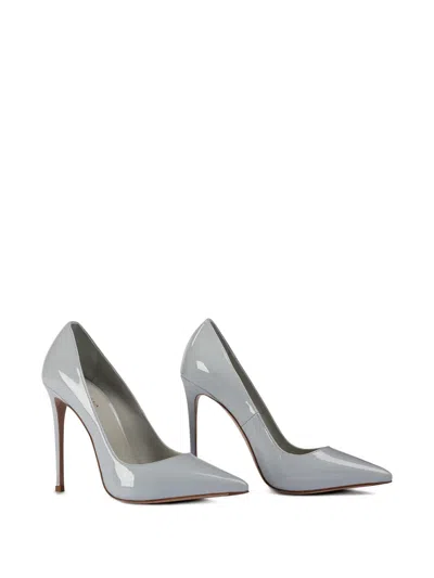 Le Silla Eva Pointed Pumps In Gray