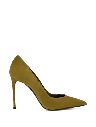 Le Silla Eva Pointed-toe Pumps In Green