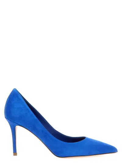 Le Silla Eva Pointed Pumps In Blue