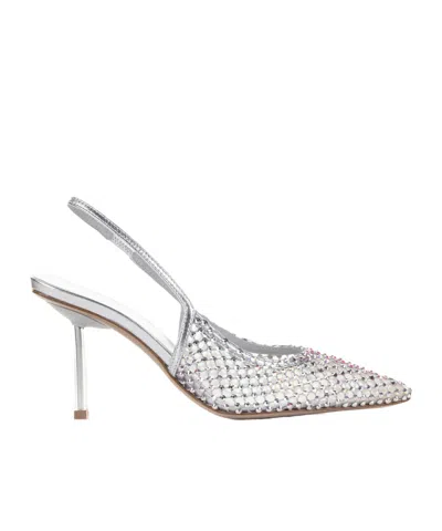 LE SILLA GILDA 50MM CRYSTAL-EMBELLISHED PUMPS