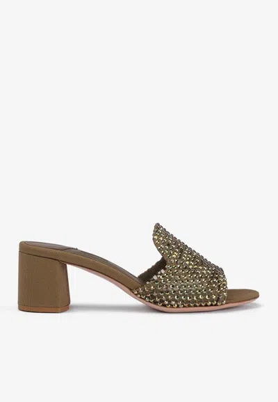 Le Silla Gilda 60 Crystal-embellished Sandals
